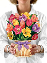 Load image into Gallery viewer, Forever Floral Pop Open Bouquet PAPER FLOWERS *9 DESIGNS AVAILABLE