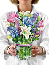Load image into Gallery viewer, Forever Floral Pop Open Bouquet PAPER FLOWERS *13 DESIGNS AVAILABLE