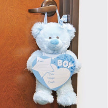 Load image into Gallery viewer, New baby Announcement Bear *PINK OR BLUE