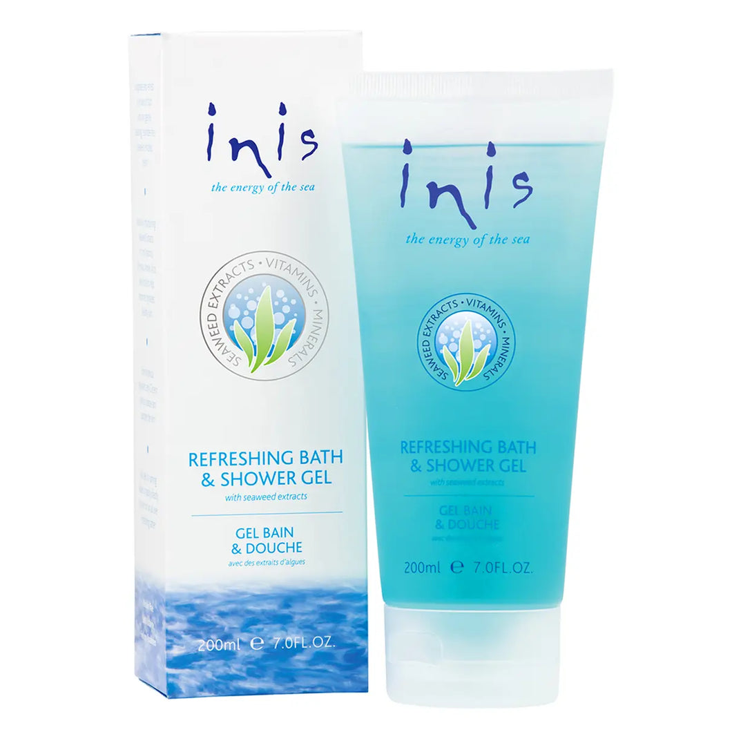 Inis Refreshing Bath & Shower Gel 7floz