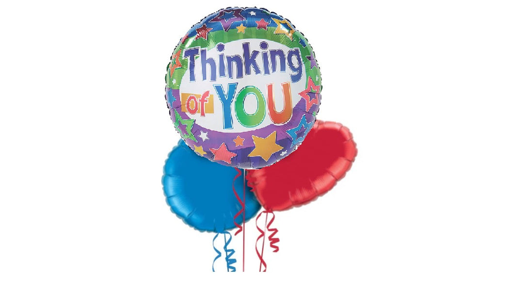 THINKING OF YOU STARS DESIGNER'S CHOICE BALLOON BOUQUET