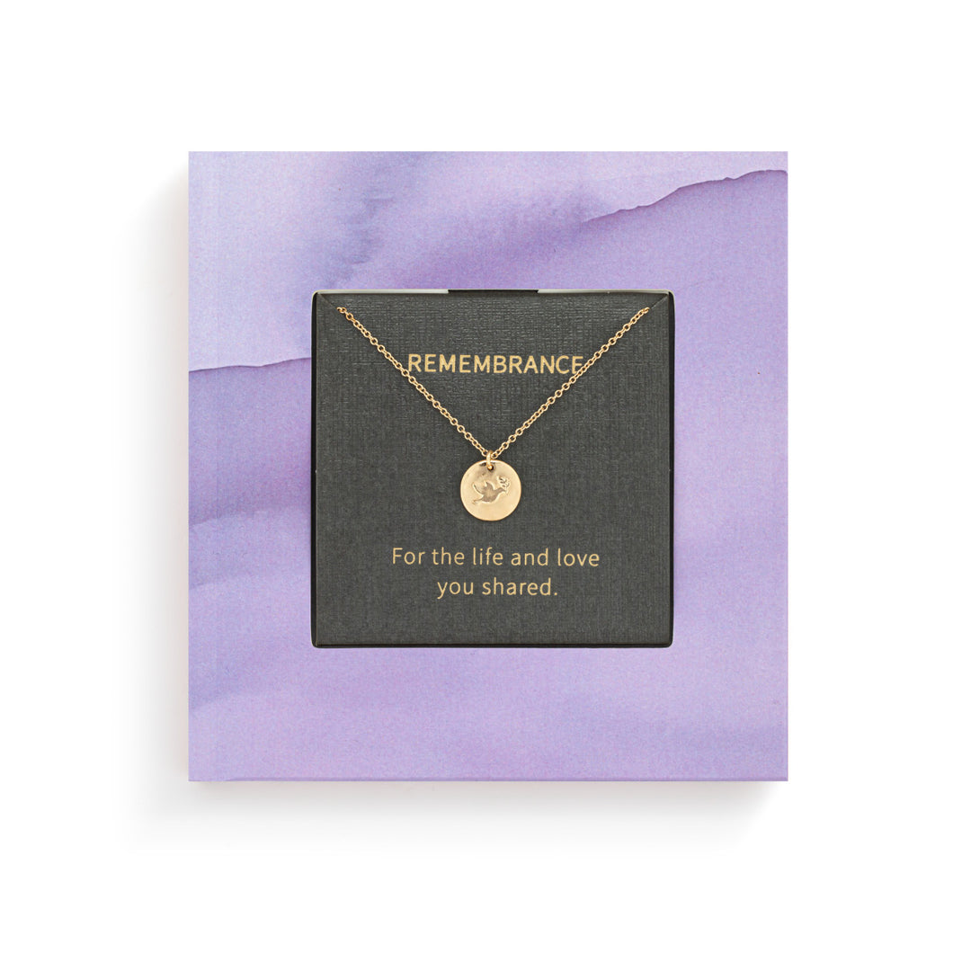 REMEMBRANCE Book and Necklace