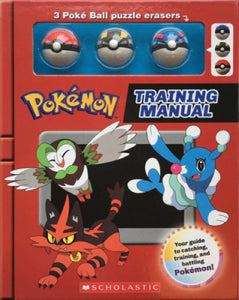 Pokémon Training Manual : Training Box With Poké Ball Erasers